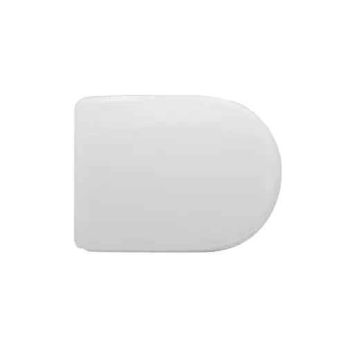 Laatste Versie Sedile wc coprivaso per Cierre vaso Super 45-47 cm copriwater bianco in legno stabilizzato colato in poliestere con cerniere espansione regolabili