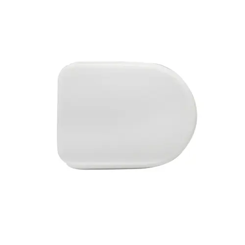 Merkproduct Sedile wc coprivaso per Dolomite vaso Clodia 43 x 34 cm copriwater bianco con cerniere fisse in legno colato
