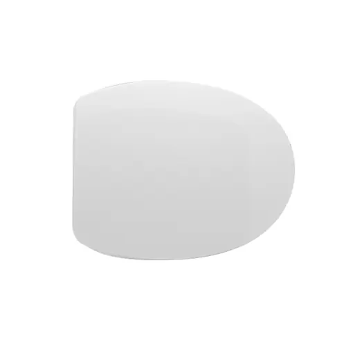 Populair Sedile wc coprivaso per Dolomite vaso Corallo 42-45 x 37 cm copriwater bianco con cerniere regolabili in legno colato