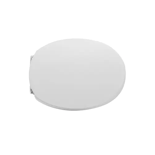 Alleen Vandaag Sedile wc coprivaso per Dolomite vaso Perla 41,5-44 x 34,5 cm copriwater bianco con cerniere regolabili in legno colato