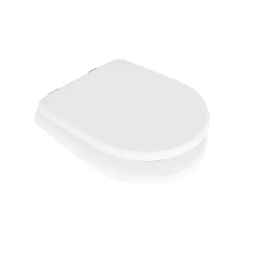 Veilige Betaling Sedile wc coprivaso per Dolomite vaso Petra 41 x 35,9 cm copriwater bianco con cerniere espansione in legno colato