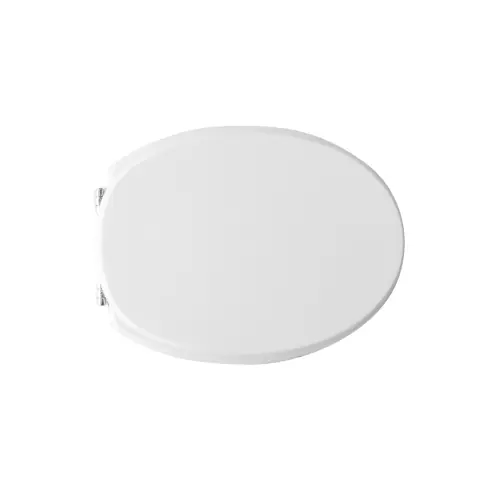 Gecertificeerd Sedile wc coprivaso per Dolomite vaso Tenax 40,7-46 x 34 cm copriwater bianco con cerniere regolabili in legno colato