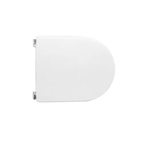 Gecertificeerd Sedile wc coprivaso per Duravit vaso Starck 3 39,5-45 x 35 cm copriwater in legno colato con cerniere regolabili