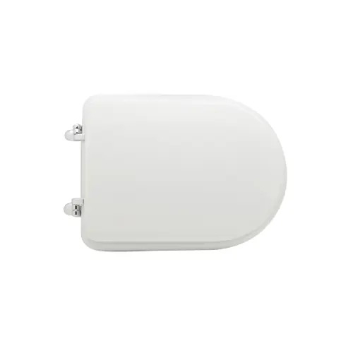 Favoriet Sedile wc coprivaso per Eos vaso Antaga 44,5-46 x 34 cm copriwater bianco con cerniere regolabili in legno colato