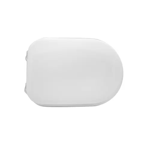 Beste Prijs Sedile wc coprivaso per Eos vaso Astro 45-47 x 34 cm copriwater bianco con cerniere regolabili sedile in legno colato