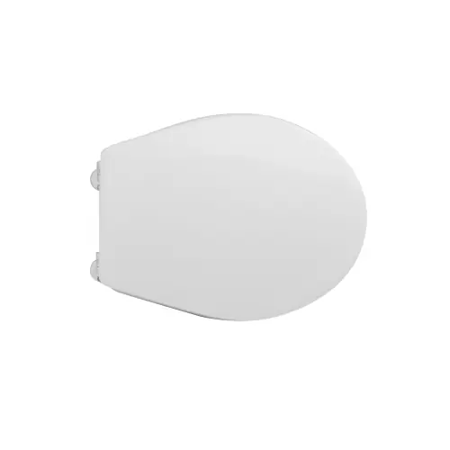 Actieprijs Sedile wc coprivaso per Hatria Spea vaso Nido 42,5-45 x 35 cm copriwater con cerniere regolabili e sedile in legno colato