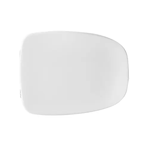 Actieprijs Sedile wc coprivaso per Kerasan vaso Brio 44,5-46,7 x 35,6 cm copriwater in legno colato con cerniere regolabili
