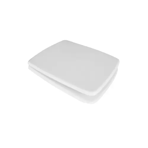 Actieprijs Sedile wc coprivaso per Pozzi Ginori vaso Ti-Uno 45,5 x 36,6 cm copriwater con cerniere fisse e sedile in legno colato