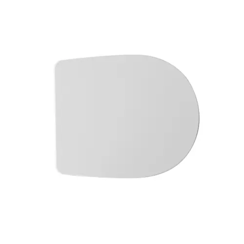 Actieprijs Sedile wc coprivaso termoindurente universale Mod. D180 42 x 35,5 cm copriwater con cerniere regolabili