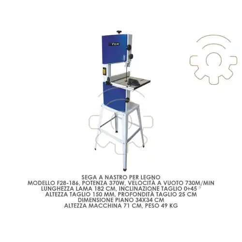 SEGA A NASTRO FEMI VB28-186 C/BASAMENTO Premium