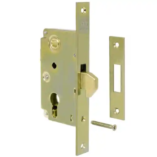 Betaalbaar serratura a gancio fisso AGB art B910 entrata 60 mm acciaio zincato tropical
