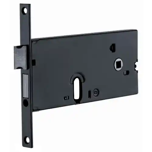 serratura orizzontale per profilati senza cilindro due mandate entrata 58/70 mm Exclusieve Aanbieding
