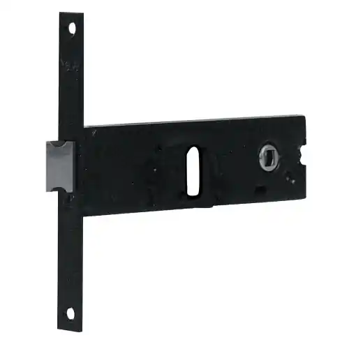 Superprijs serratura orizzontale per profilati senza cilindro una mandata entrata 58/70 mm