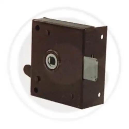 Beperkte Voorraad serratura verticale Bonaiti 189 solo scrocco quadro 6 mm entrata 45 mm