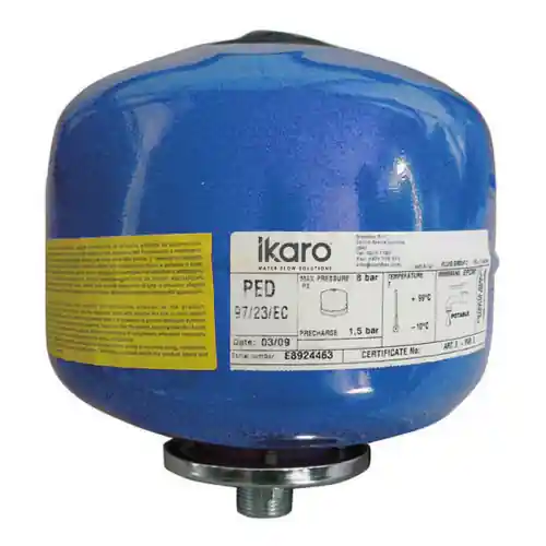 Sfera autoclave a membrana intercambiabile 36 cm in gomma naturale 24 litri Koopje