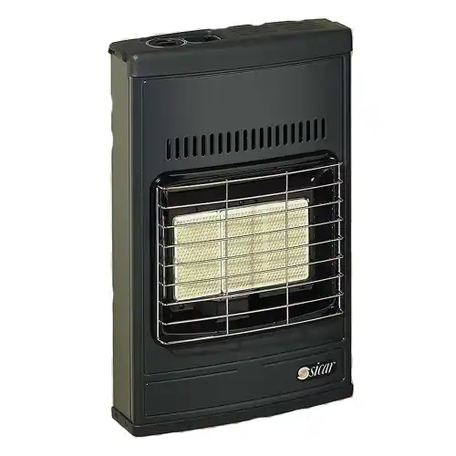 Actieprijs Sicar ECO 40 GPL stufa a gas gpl infrarossi 4200W area riscaldabile 110 m³ in lamiera a parete