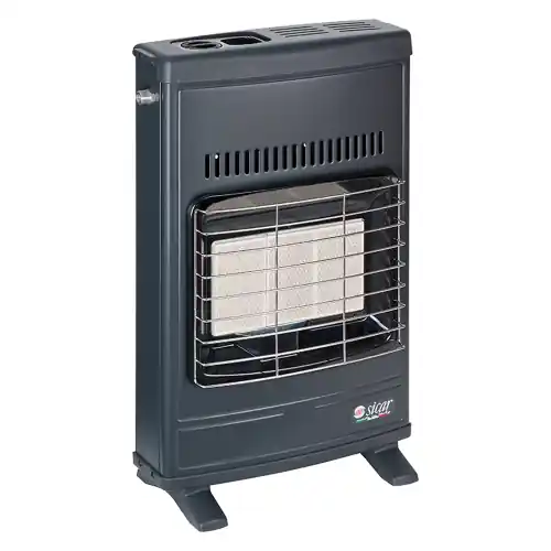 Sicar ECO 42T stufa a gas metano infrarossi ventilata 4200W area riscaldabile 110 m³ in lamiera a parete Voordeelprijs
