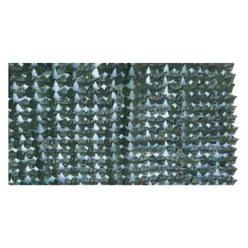 Korting Siepe artificiale Edera 1,5x3 mt in pvc verde lavabile foglie sintetiche da esterno