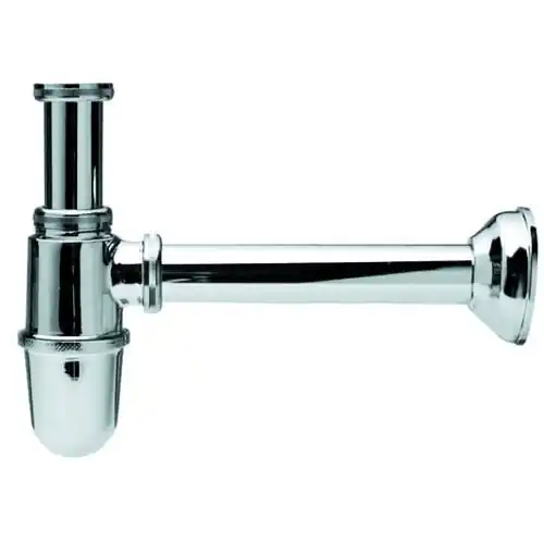 Sifone a bottiglia per lavabo ottone cromato senza piletta con guanto 1" 1 - 4 Gereduceerde Prijs