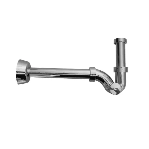 Lage Prijs Sifone ad S Royal per lavabo in ABS cromato senza piletta con guanto 1" 1 - 4 dadi in ottone
