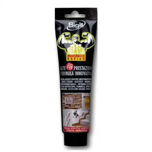 Betrouwbaar Sigill Ultra Grip tubetto 150 ml colla di montaggio effetto ventosa tenuta immediata per tutti i materiali