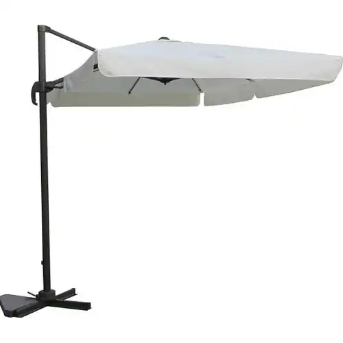Hete Deal Smeralda ombrellone decentrato 2x3m struttura in acciaio e alluminio con top in poliestere coperture da giardino