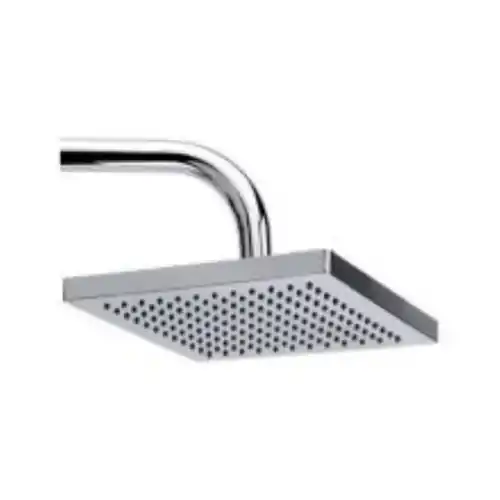 Aanbieding Soffione anticalcare per doccia Zenith monogetto in abs cromato 20 x 20 cm