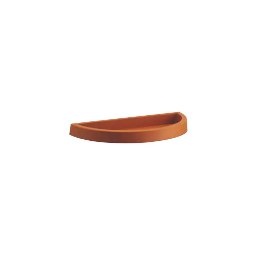 Tijdelijk Beschikbaar sottovaso in plastica mod mezzaluna cm 45x23 per vasi mod Egeo da cm 50 giardino