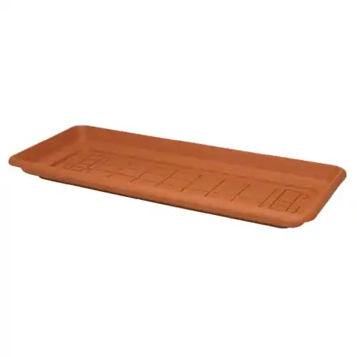 sottovaso per fioriera maxi rettangolare daphne 96x41x7 cm in polipropilene Beste Prijs