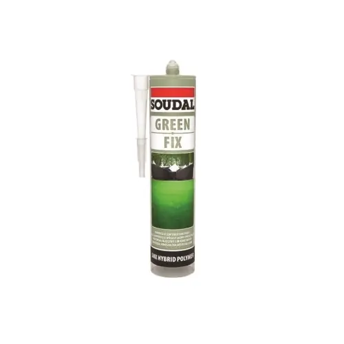 Soudal 290 ml.cartuccia colla collante rapido per tappeto prato sintetito elastico ultra resistente agli agenti atmosferici Beperkt Aanbod