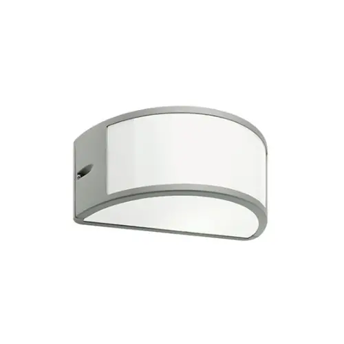 Uitverkoop Sovil applique lampada plafoniera Umbe 60W E27 alluminio tipo aperto cm25x12x13,2