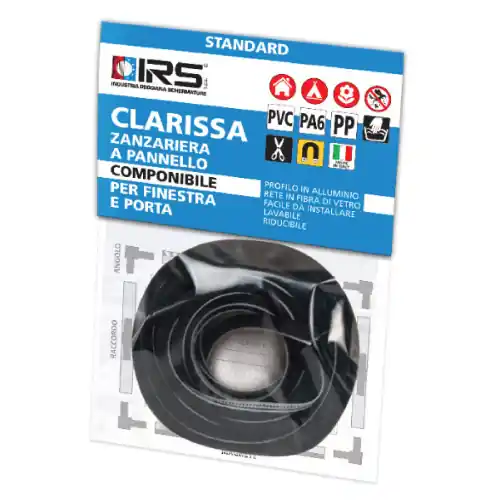 Voordeelprijs spazzolino 500 cm per zanzariera Irs Clarissa finestre finestra porta porte