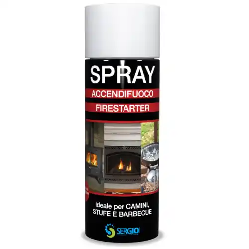 Actieprijs Spray accendifuoco Sergio firestarter 520 ml per accendere stufe barbecue camino e fornacelle