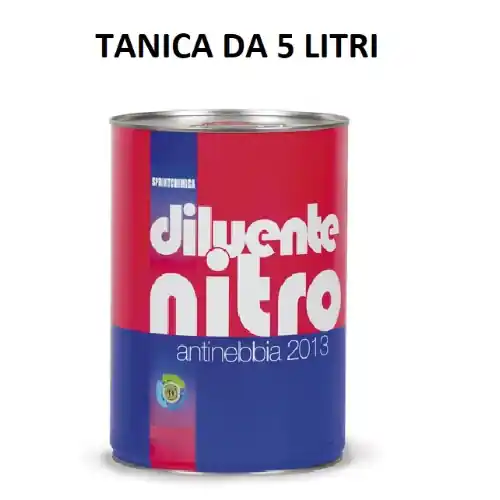 Koop Online Sprintchimica 5 lt diluente nitro antinebbia per diluizione vernici smalti e pulizia superfici