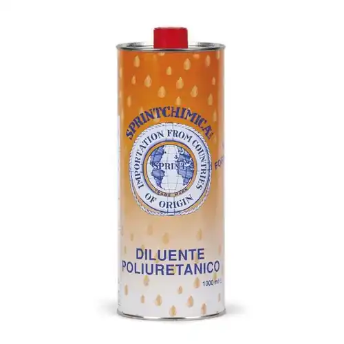 Snelle Levering Sprintchimica diluente poliuretanico 1 lt specifico per diluire smalti e fondi poliuretanici a 2 componenti