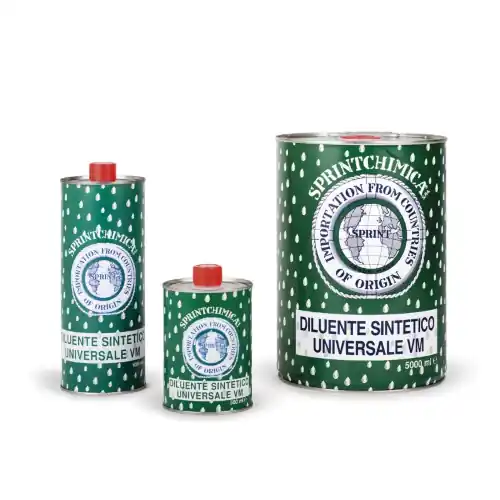 Sprintchimica diluente sintetico 500 ml per smalti e vernici sintetiche ed oleosintetiche a base di alchidica media e lungo olio Laatste Kans