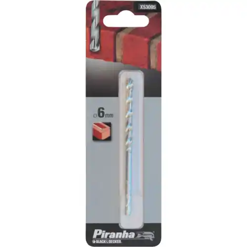 Betrouwbaar Stanley STA53095 1 punta corta per trapano Ø 6 mm standard per forare muri e calcestruzzo