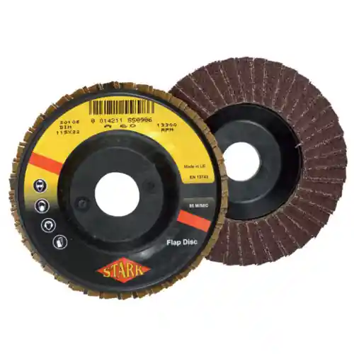 Superprijs Stark disco abrasivo a lamelle lamellare mm 115x22 grana 100 per smerigliatrici