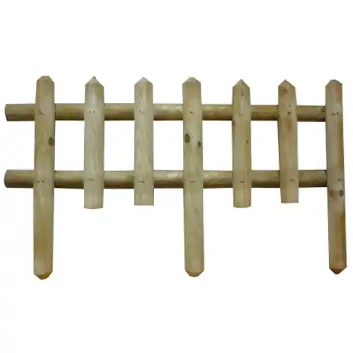 Steccato recinzione Ranch in legno di pino impregnato cm 85x50 per giardino esterno Koop Online