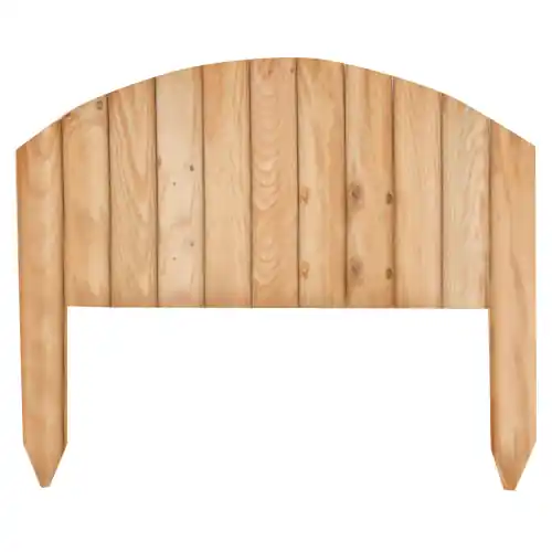 Fabrieksprijs Steccato Vampiro ad arco in legno di pino impregnato cm 55x47 recinto per giardino