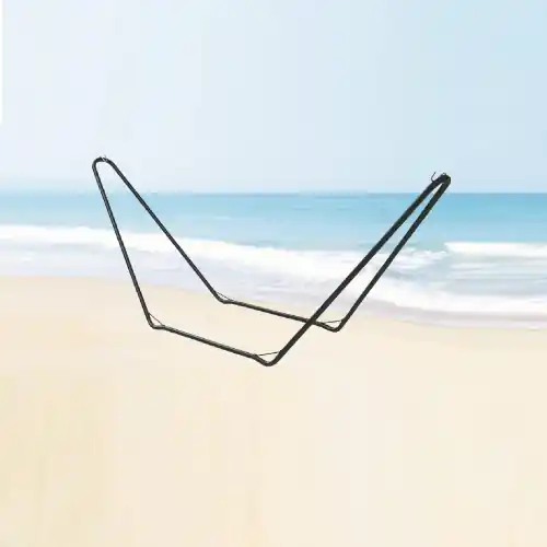 Speciale Aanbieding Struttura telaio in acciaio per amaca amache 1 posto 300x72x110 cm portata 100 kg da esterno giardino