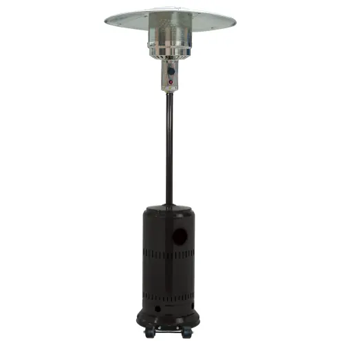Premium Stufa a fungo Patio a infrarossi funzionamento a gas GPL nera 13 KW per strutture aperte per esterno e interno