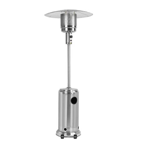 Alleen Vandaag Stufa Kasart aerea patio a fungo a gas Ø 80 cm acciaio inox riscaldamento per esterno e interno