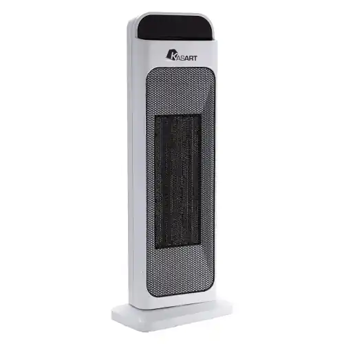 Stufa stufetta ceramica a torretta con display LCD e telecomando due livelli di potenza 1000-2000W con oscillazione automatica Bestel Nu