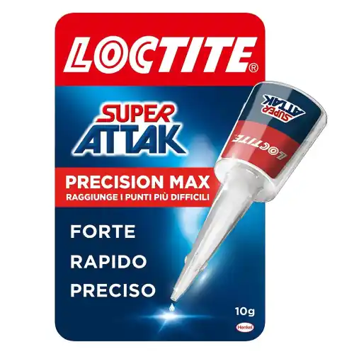 Super Attak Precision XL adesivo liquido istantaneo 10 gr per plastica metallo legno resistente agli urti e all‘acqua Aanbieding