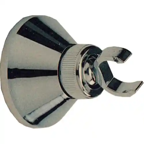 supporto a muro per doccetta duplex snodato in ottone cromato a parete Weekendaanbieding
