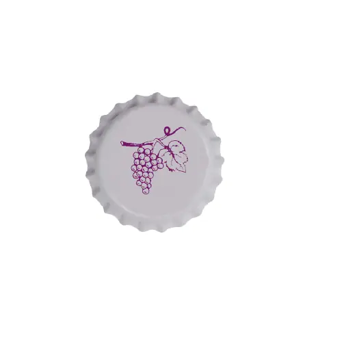 Tappi a corona in banda stagnata ø 26 mm colorazione Uva confezione da 100 pz per bottiglie adatti per bollitura tappo Betrouwbaar