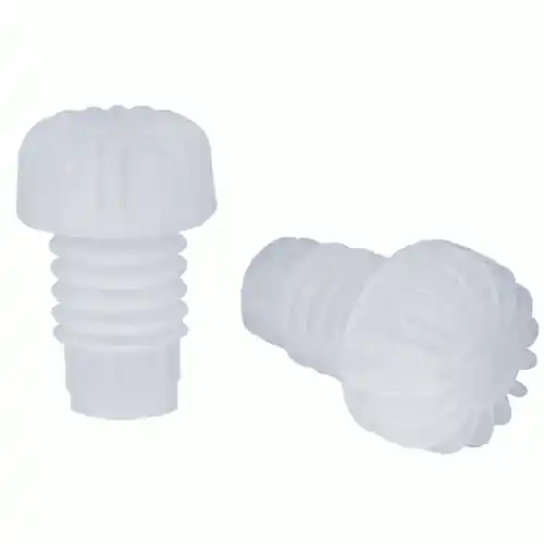 Dagaanbieding Tappi alettati per bottiglie vino spumante confezione 100 pezzi in PVC tappo a fungo alettato