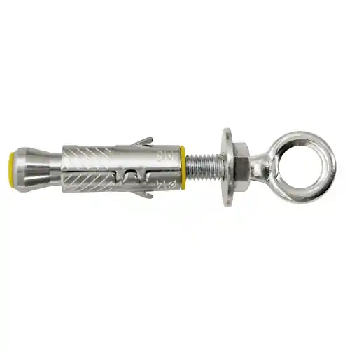 Tasselli Elematic EFPM/O 10 fischer 20 pz con occhiolo chiuso Ø 10 mm in acciaio zincato con alette antirotazione Koop Vandaag