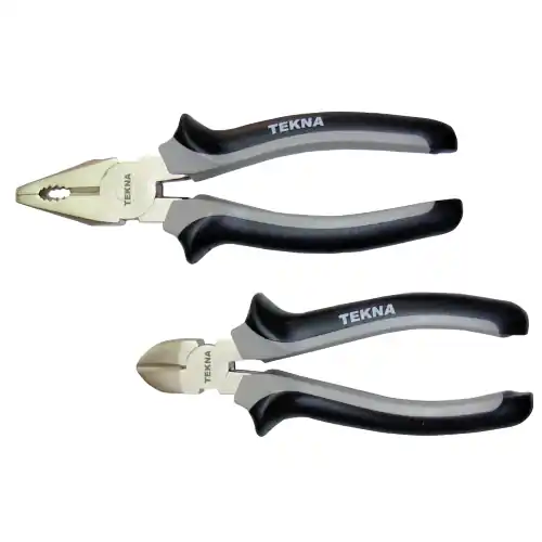 Tekna Pro pinza + tronchese con manici ergonomici in pvc attrezzi lavoro Express Levering